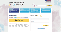 Desktop Screenshot of estaciondelasartes.com